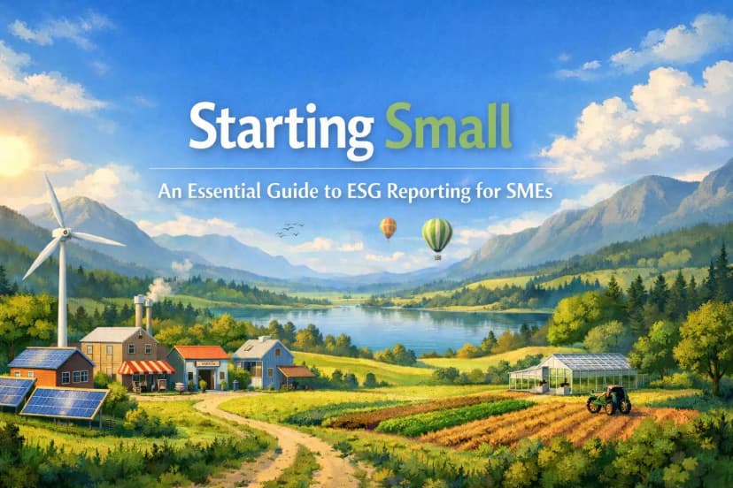 Starting Small: An Essential Guide to ESG Reporting for SMEs