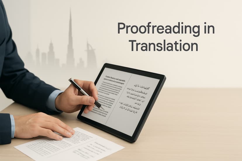 Proofreading in Translation: A Step You Can’t Avoid