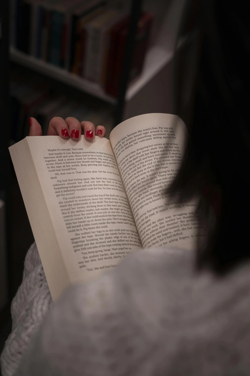 Reading a book - Professional English Editing and Proofreading Services in UAE